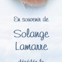 Solange Lamarre, 2012-03-31