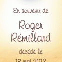 Roger Rémillard, 2012-05-13