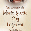 Marie-Yvette Roy Laforest, 2013-03-26